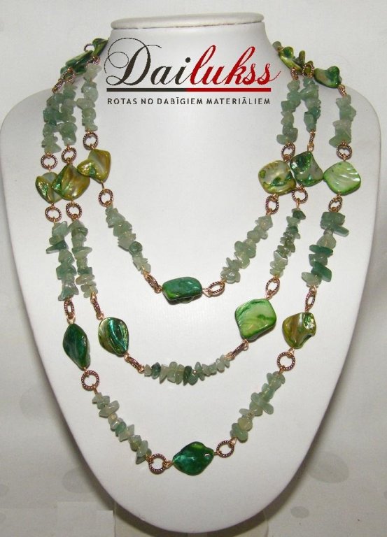 Aventurīns, Gliemežvaki 