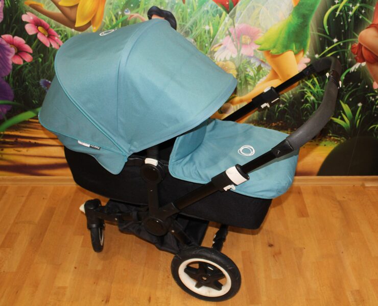 Bugaboo Donkey jumts+ pārsegs Petrol blue