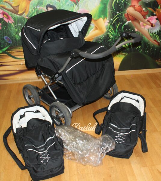 Emmaljunga City Cross double- melni