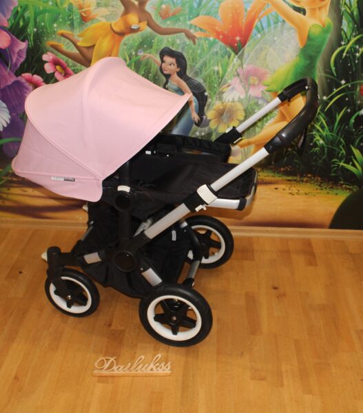 Bugaboo donkey maigi rozā jumts