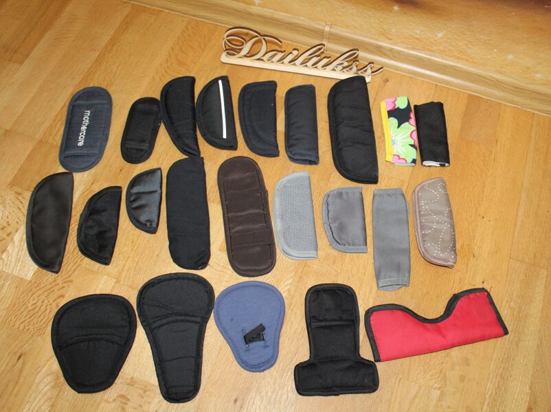 Polsterējumi no Mothercare ratiem