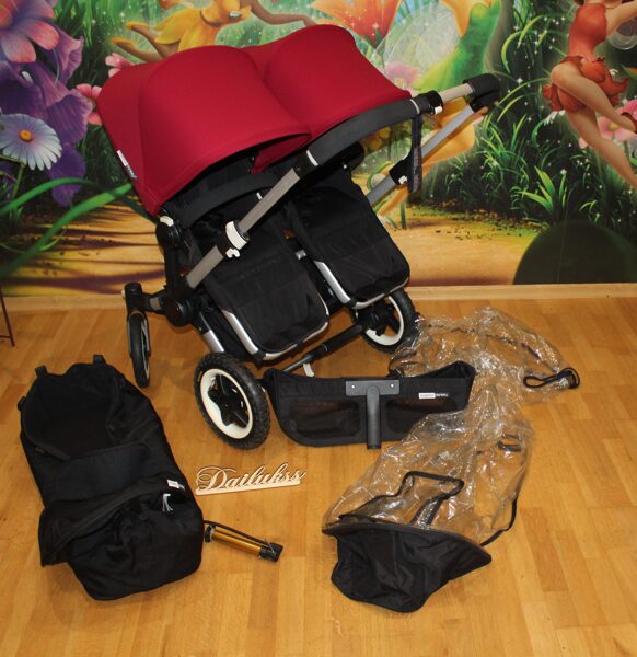 Bugaboo Donkey- Ruby red